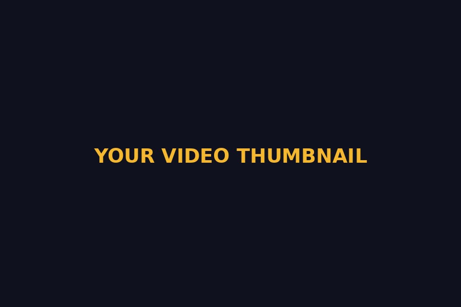 Working video thumbnail